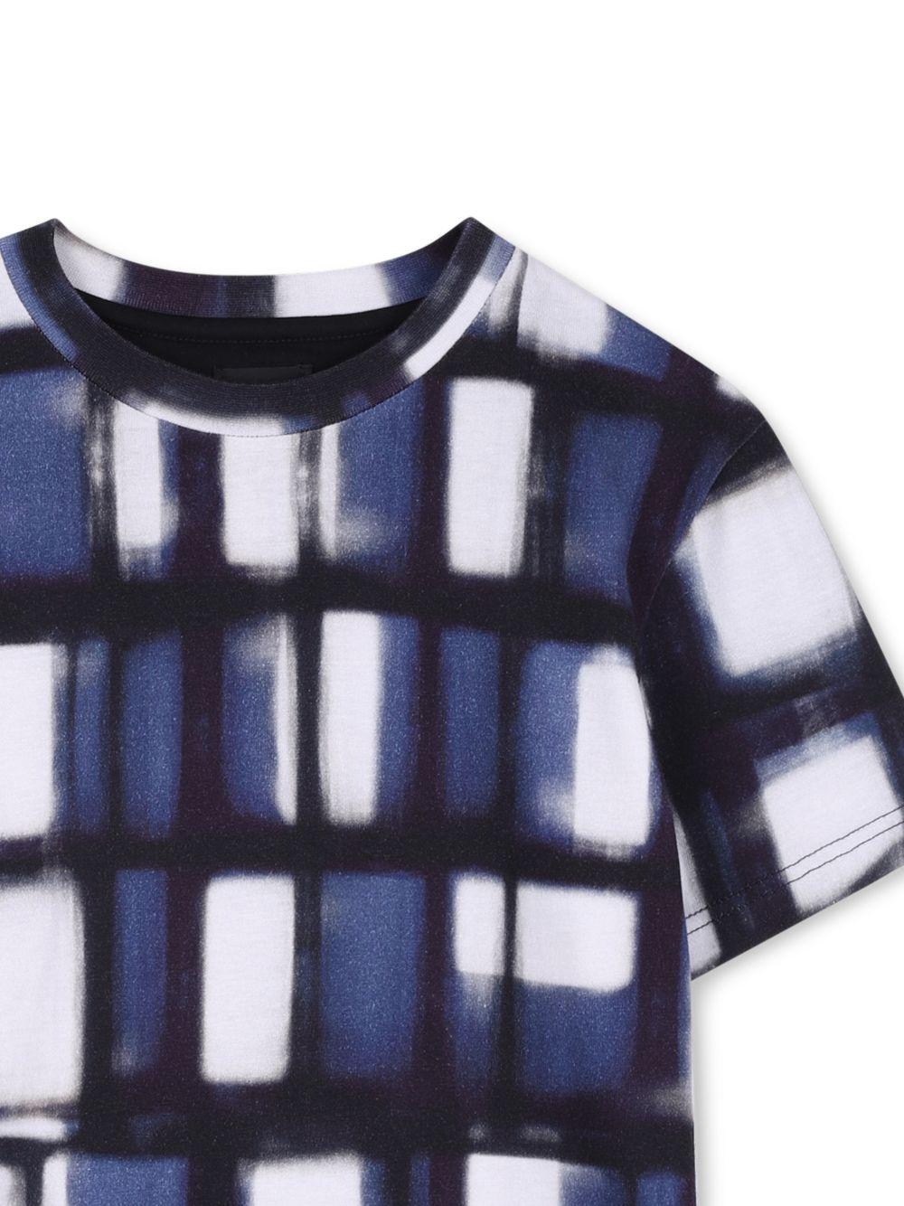 T-shirt per bambino Givenchy Kids multicolore con stampa grafica H31115 Z40 GIVENCHY KIDS 