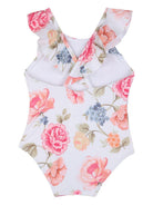 Costume da bagno per neonata Chloé Kids bianco con stampa a fiori C20915 S95 CHLOE' KIDS 