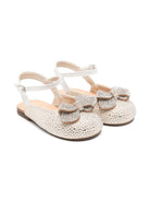 Sandali per bambina BabyWalker beige con dettaglio fiocco PB5868 IVORY BABYWALKER KIDS 