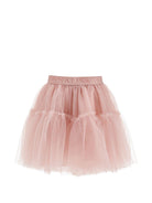 Gonna per bambina Monnalisa Kids rosa con trama in tulle 17HGON T9945 0066 MONNALISA KIDS 
