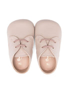 Scarpine primi passi per neonato Eli1957 beige con suola in pelle 10016AL NUDE Eli Kids 