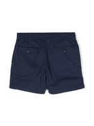 Shorts per bambino Polo Ralph Lauren Kids blu con caratteristico motivo Polo Pony 322855350 011 Ralph Lauren kids 