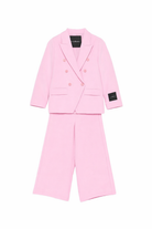 Abito per bambina John Richmond Junior rosa doppiopetto RGP26182JP PINK BEGONIA JOHN RICHMOND KIDS 