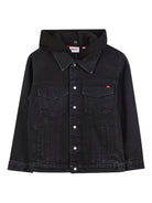 Giacca per bambino Hugo Kids denim con cappuccio G00490 Z02 Hugo 