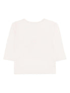 T-shirt per neonato Bonpoint bianca con stampa W05YTSK00001 104 BONPOINT 