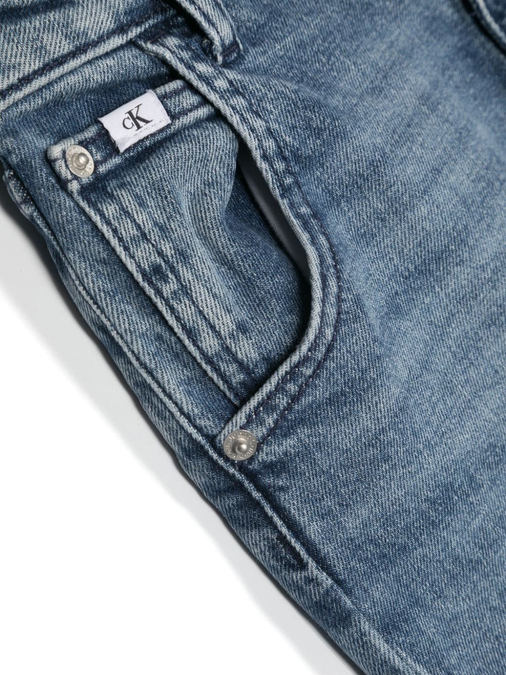 Jeans affusolati a vita alta - Rubino Kids