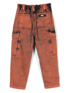 Jeans affusolati con applicazione - Rubino Kids