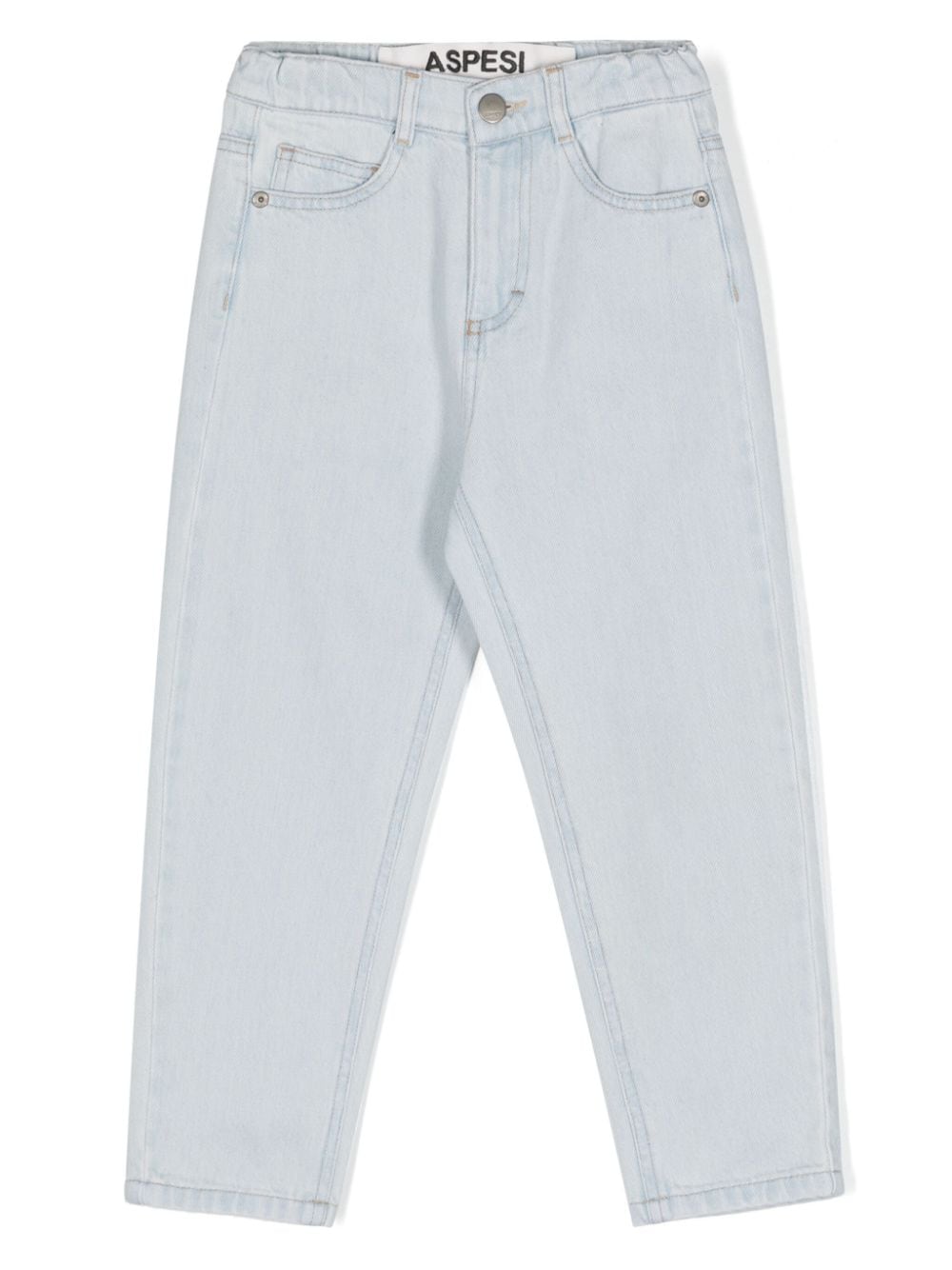 Jeans affusolati con vita elasticizzata - Rubino Kids