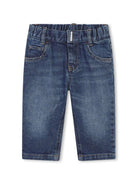 Jeans con motivo 4G - Rubino Kids