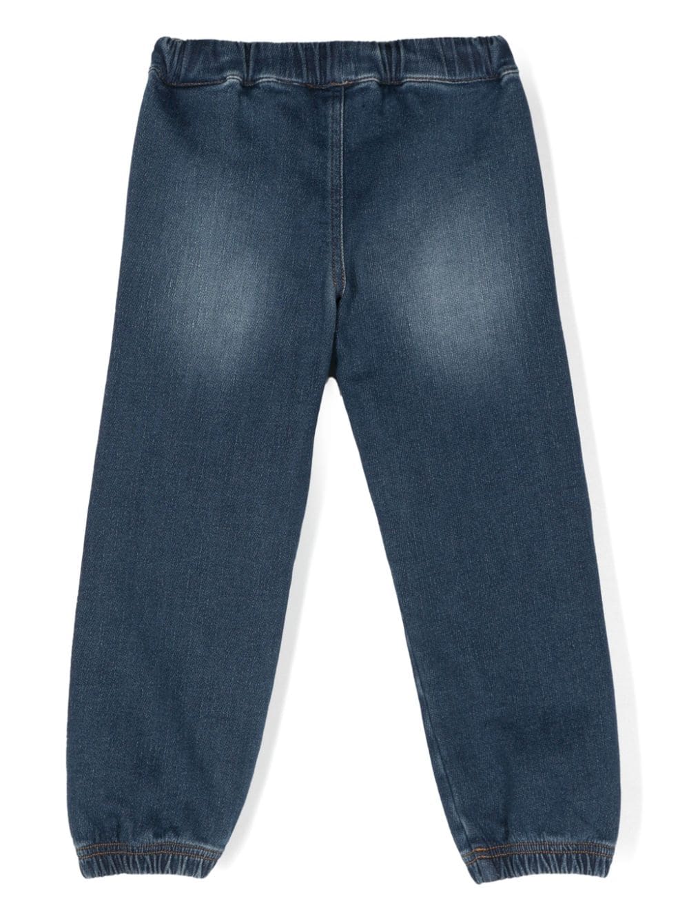 Jeans con stampa per bambino Palm Angels Kids blu con taglio dritto - Rubino Kids