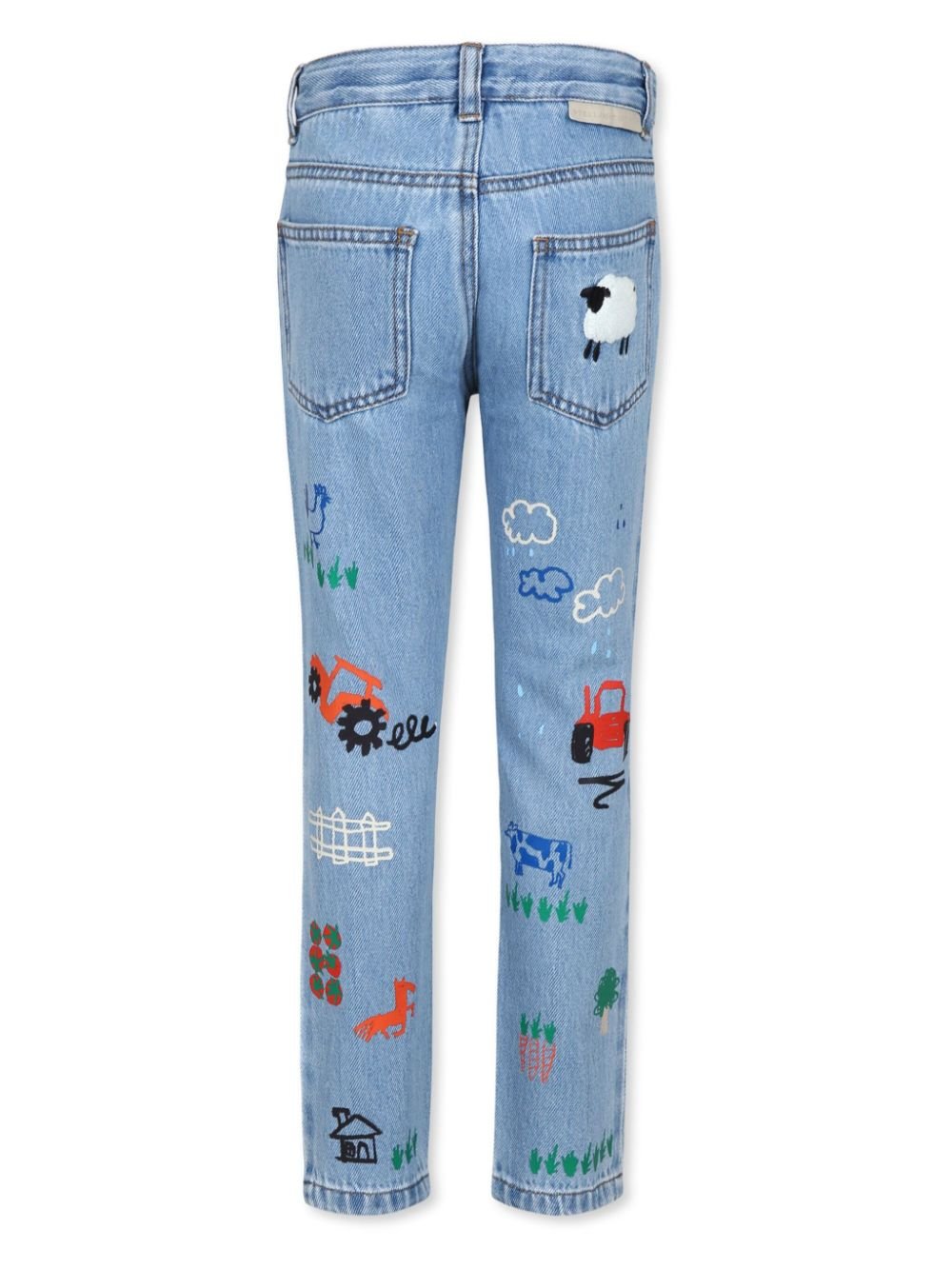 Jeans con stampa - Rubino Kids