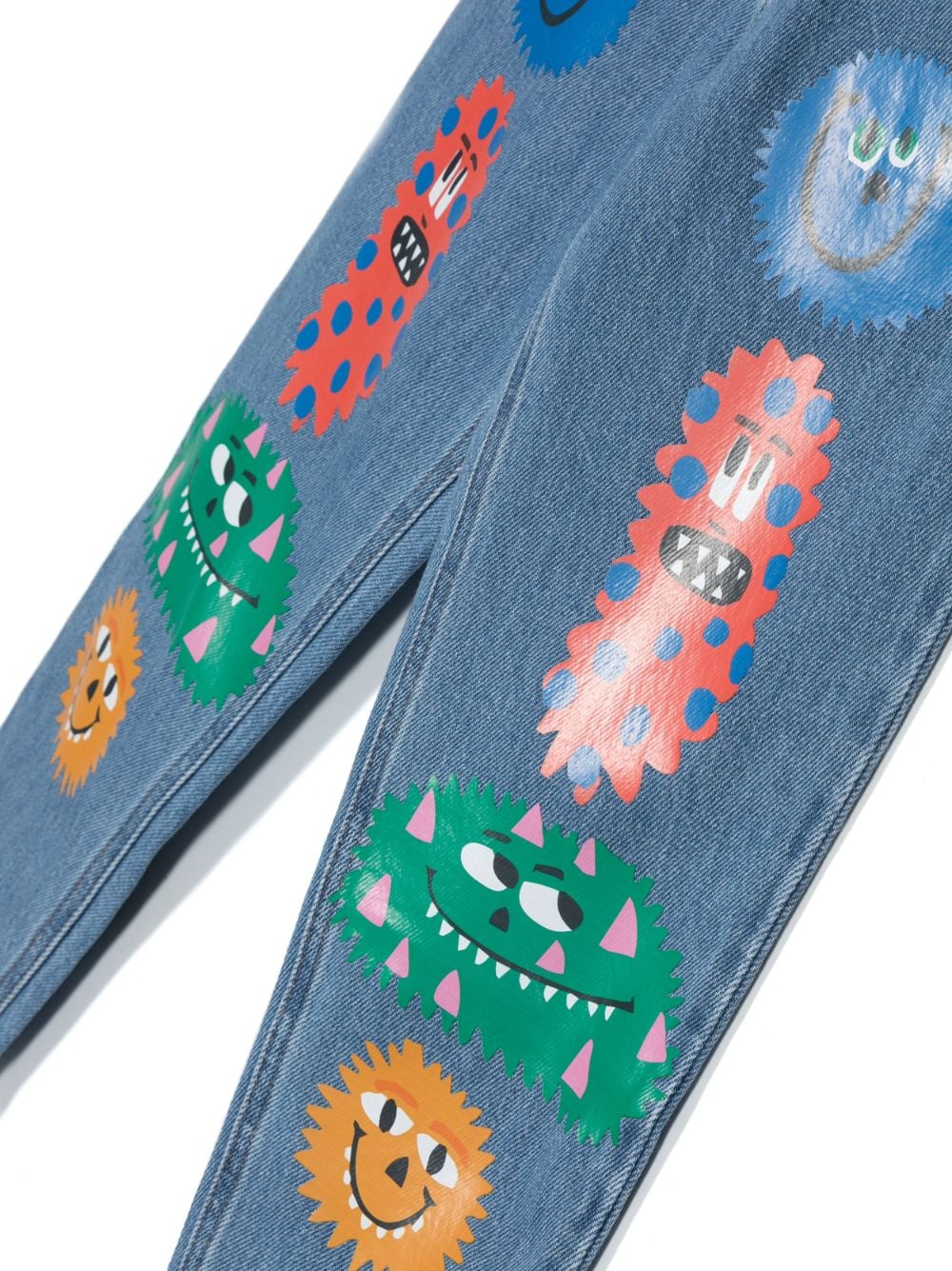 Jeans dritti a vita media - Rubino Kids