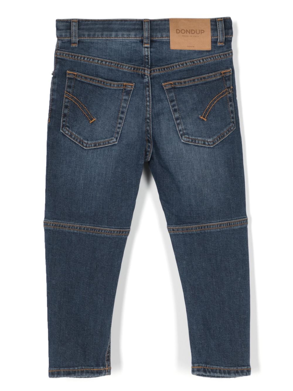 Jeans dritti con effetto vissuto - Rubino Kids