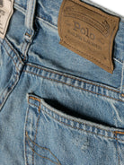 Jeans dritti con effetto vissuto - Rubino Kids