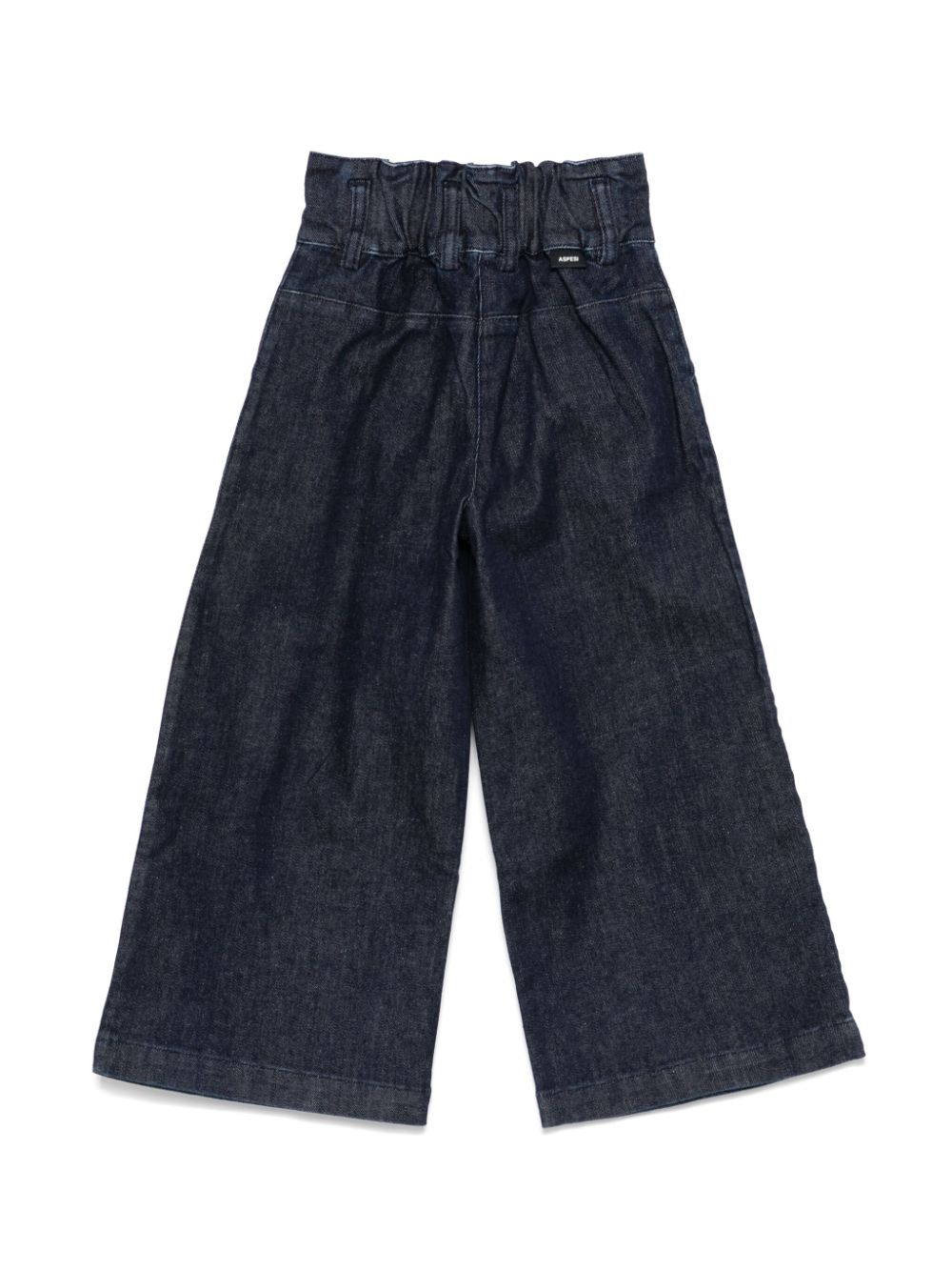 Jeans per bambina Aspesi Kids in denim a gamba larga - Rubino Kids