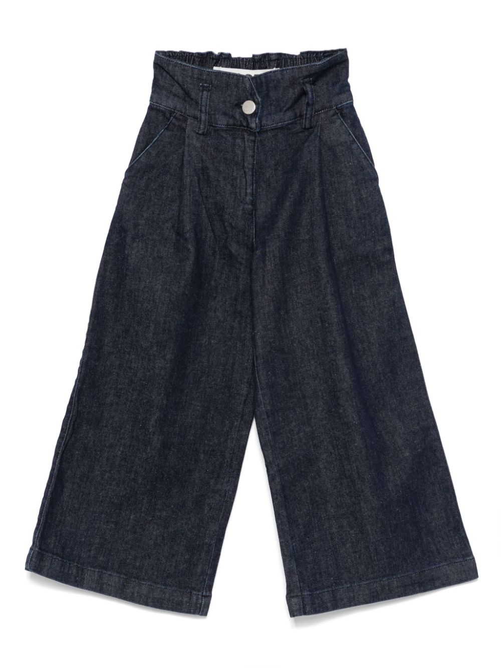 Jeans per bambina Aspesi Kids in denim a gamba larga - Rubino Kids