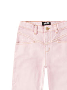 Jeans per bambina Molo Agustine con chiusura con zip nascosta e bottone - Rubino Kids