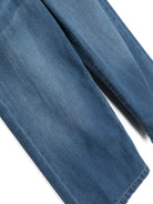 Jeans per bambina Ralph Lauren Kids in denim a gamba ampia con ricamo - Rubino Kids