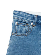 Jeans per bambina Stella McCartney Kids in denim effetto sbiadito - Rubino Kids