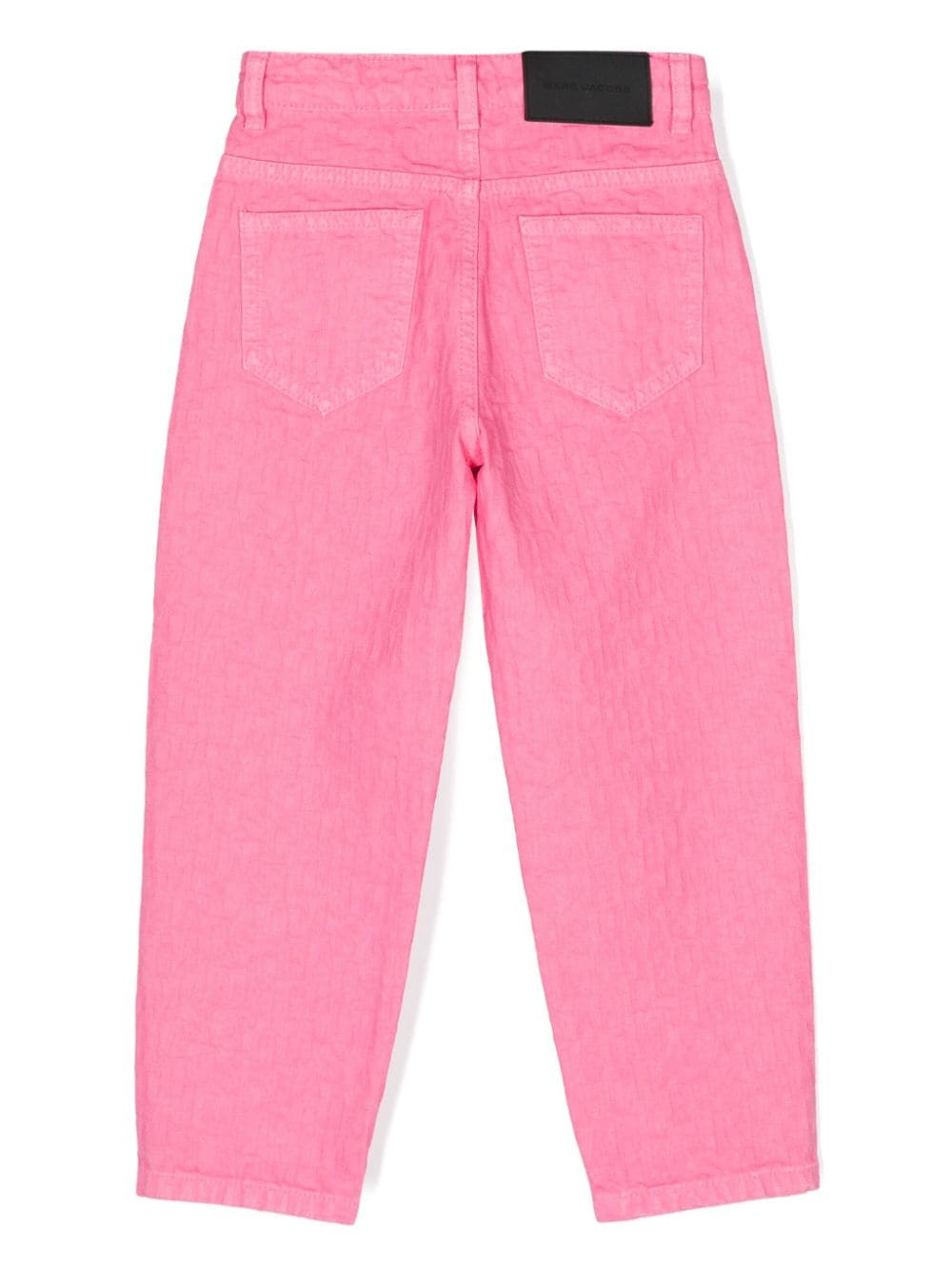 Jeans per bambina The Marc Jacobs Kids rosa a gamba affusolata - Rubino Kids