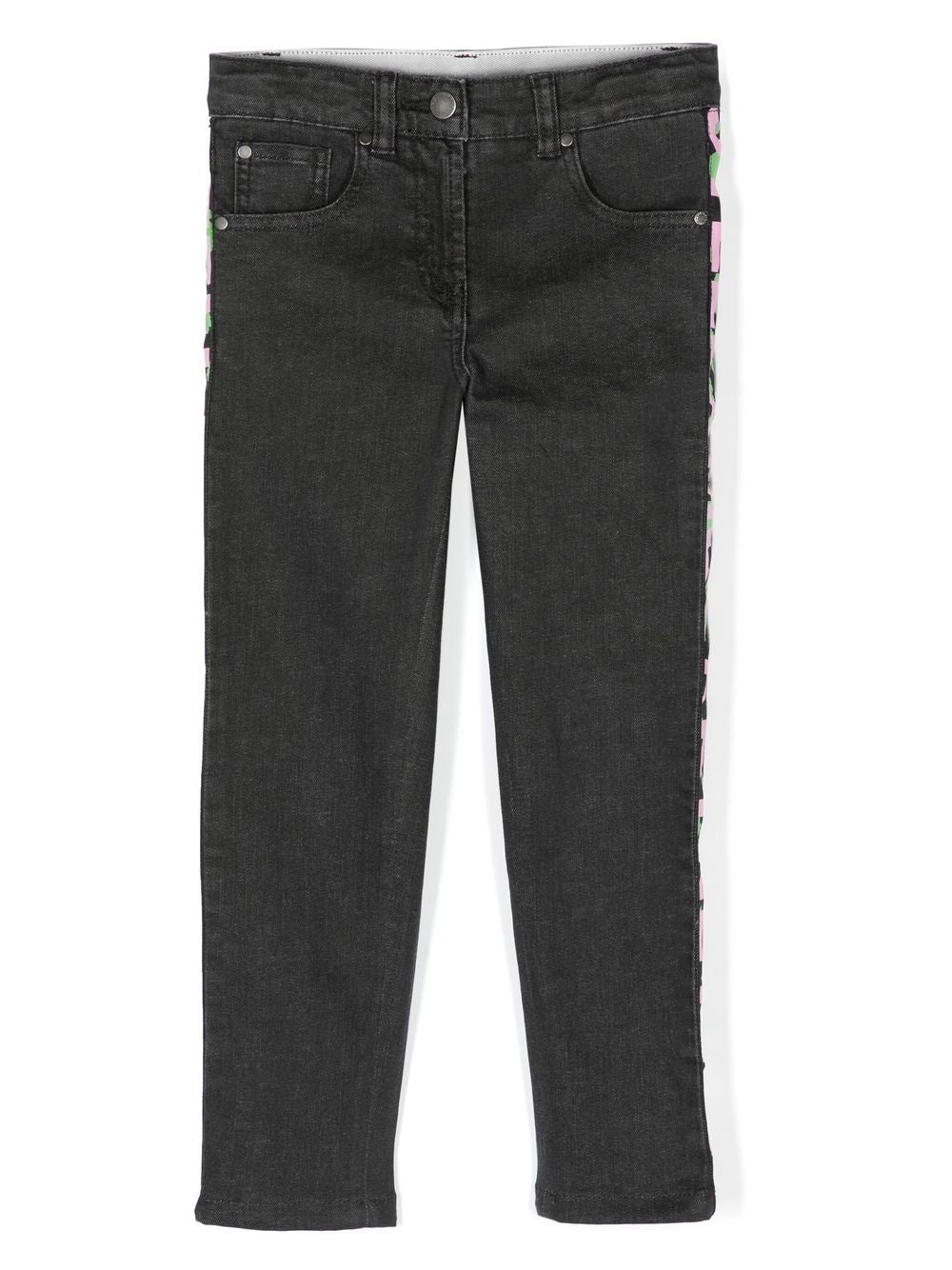 Jeans slim a righe - Rubino Kids