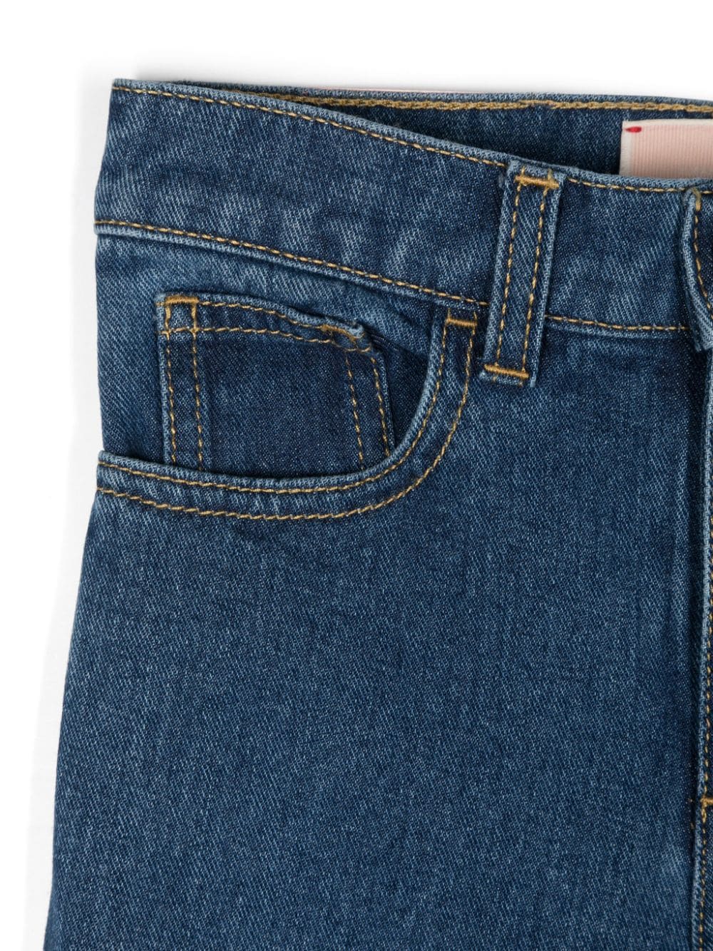 Jeans slim per bambina Elisabetta Franchi La Mia Bambina blu con passanti - Rubino Kids