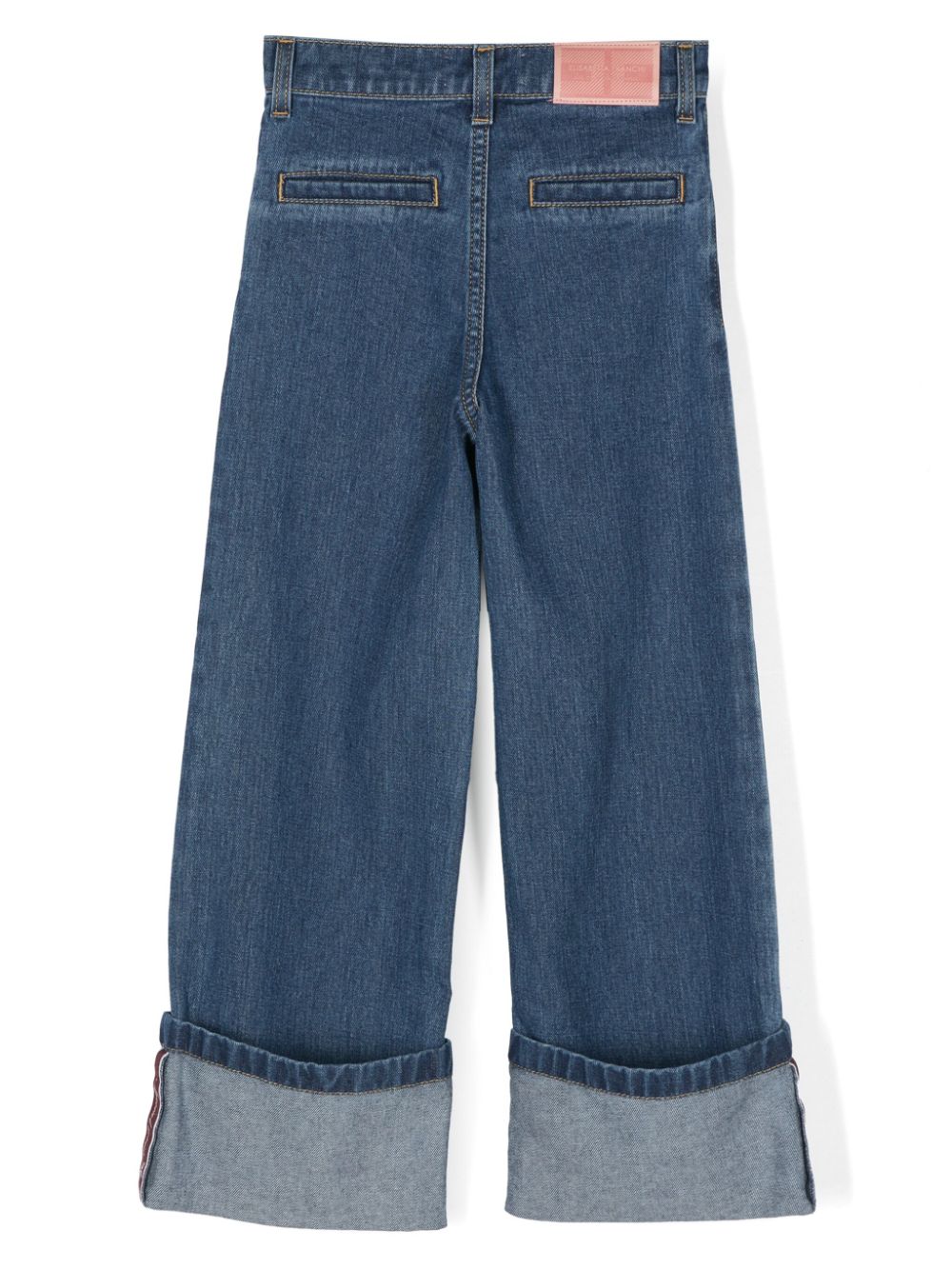 Jeans slim per bambina Elisabetta Franchi La Mia Bambina blu con passanti - Rubino Kids