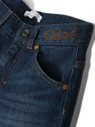 Jeans svasati con ricamo - Rubino Kids