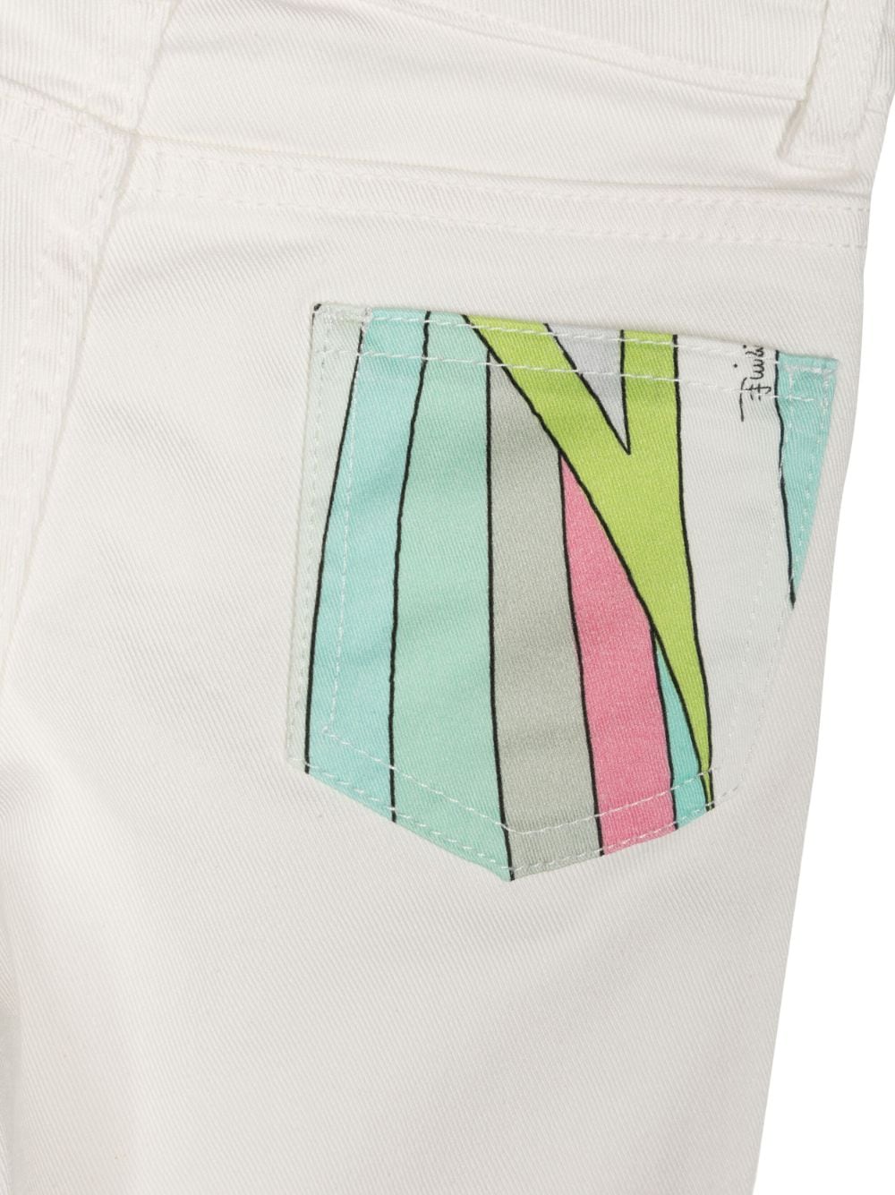 Jeans svasati Iride con applicazione - Rubino Kids