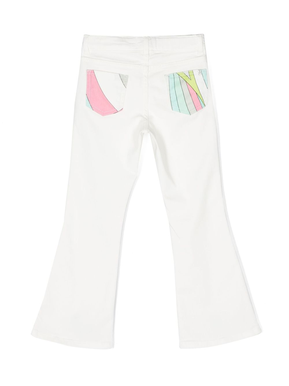 Jeans svasati Iride con applicazione - Rubino Kids