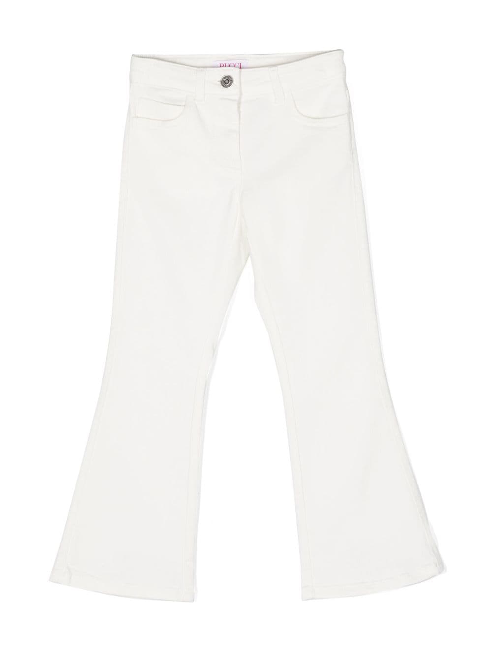 Jeans svasati Iride con applicazione - Rubino Kids