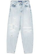 Jeans Tide per donna Scotch & Soda azzurro con effetto vissuto - Rubino Kids