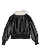 La Mia Bambina faux - fur jacket - Rubino Kids