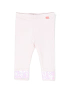 Leggings con paillettes - Rubino Kids