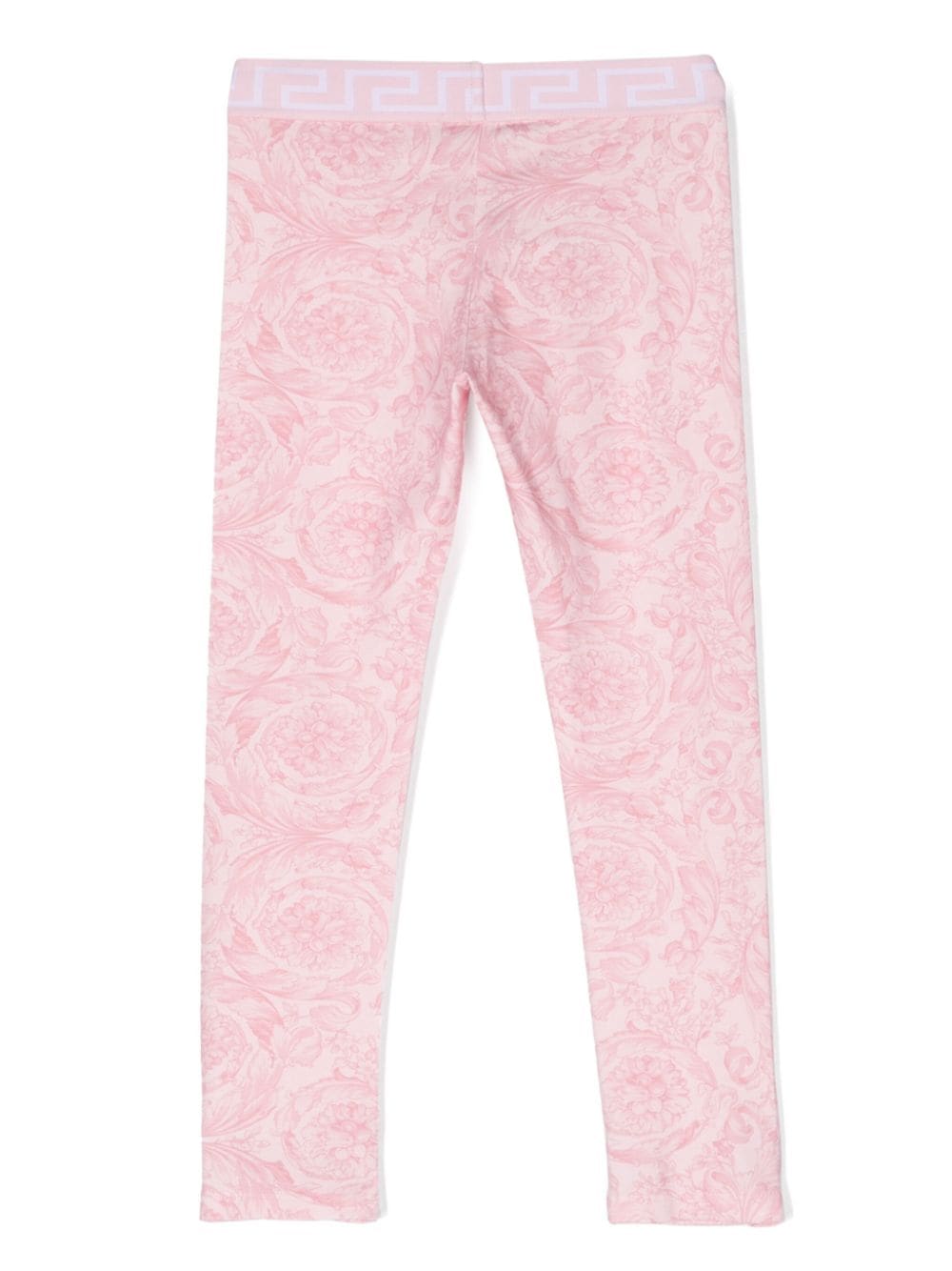 Leggings con stampa Barocco - Rubino Kids