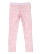 Leggings con stampa Barocco - Rubino Kids