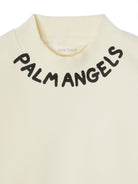 Maglioncino con stampa per bambina Palm Angels Kids bianco - Rubino Kids