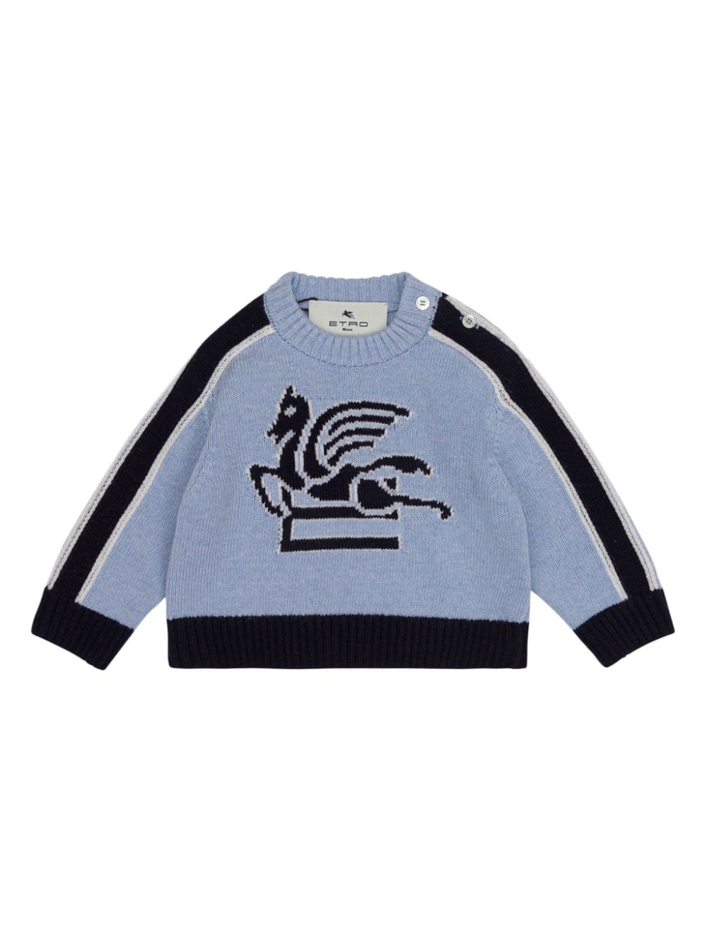 Maglione blu per neonato Pegaso ETRO KIDS - Rubino Kids