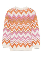 Maglione con motivo chevron - Rubino Kids