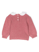 Maglione con ricamo a fiori - Rubino Kids