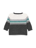 Maglione Fair Isle per neonato Tartine Et Chocolat multicolor girocollo - Rubino Kids