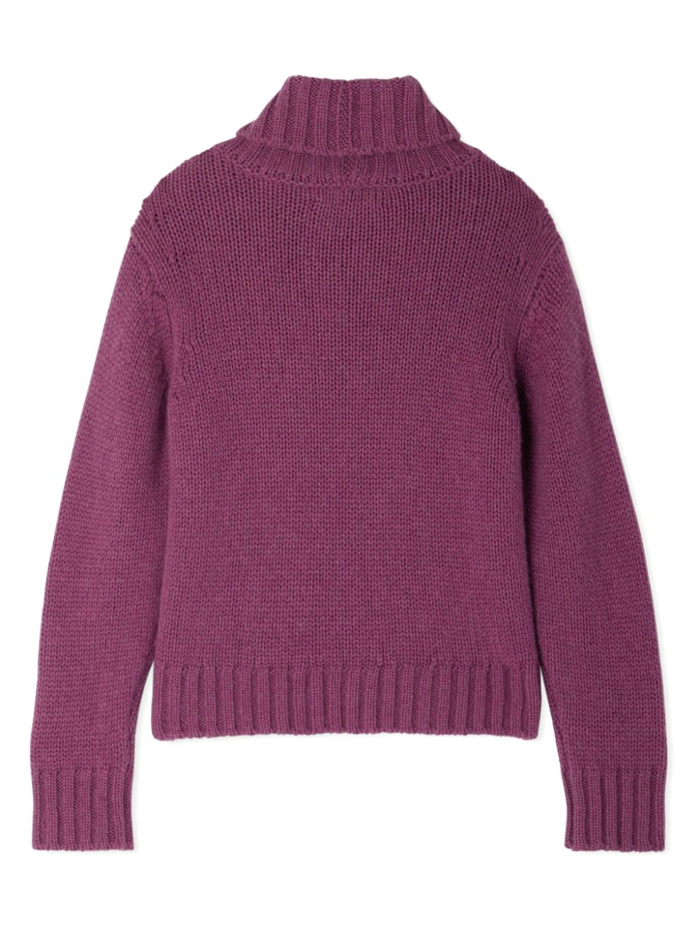 Maglione Gesperance per bambina Bonpoint viola con collo alto - Rubino Kids