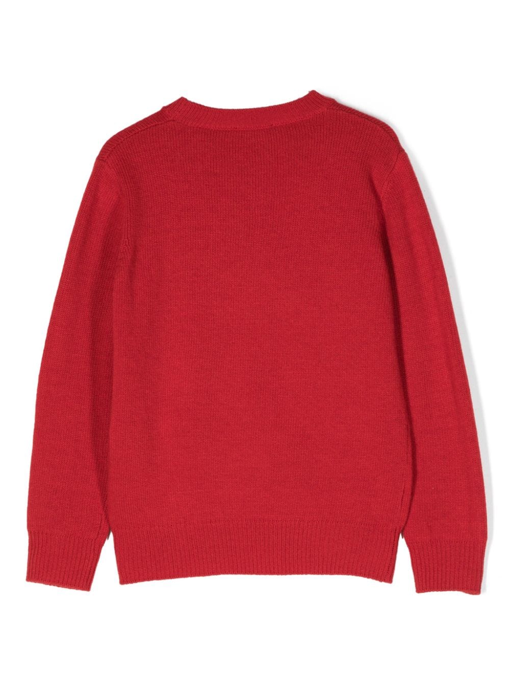 Maglione girocollo per bambino Il Gufo rosso con maniche lunghe - Rubino Kids