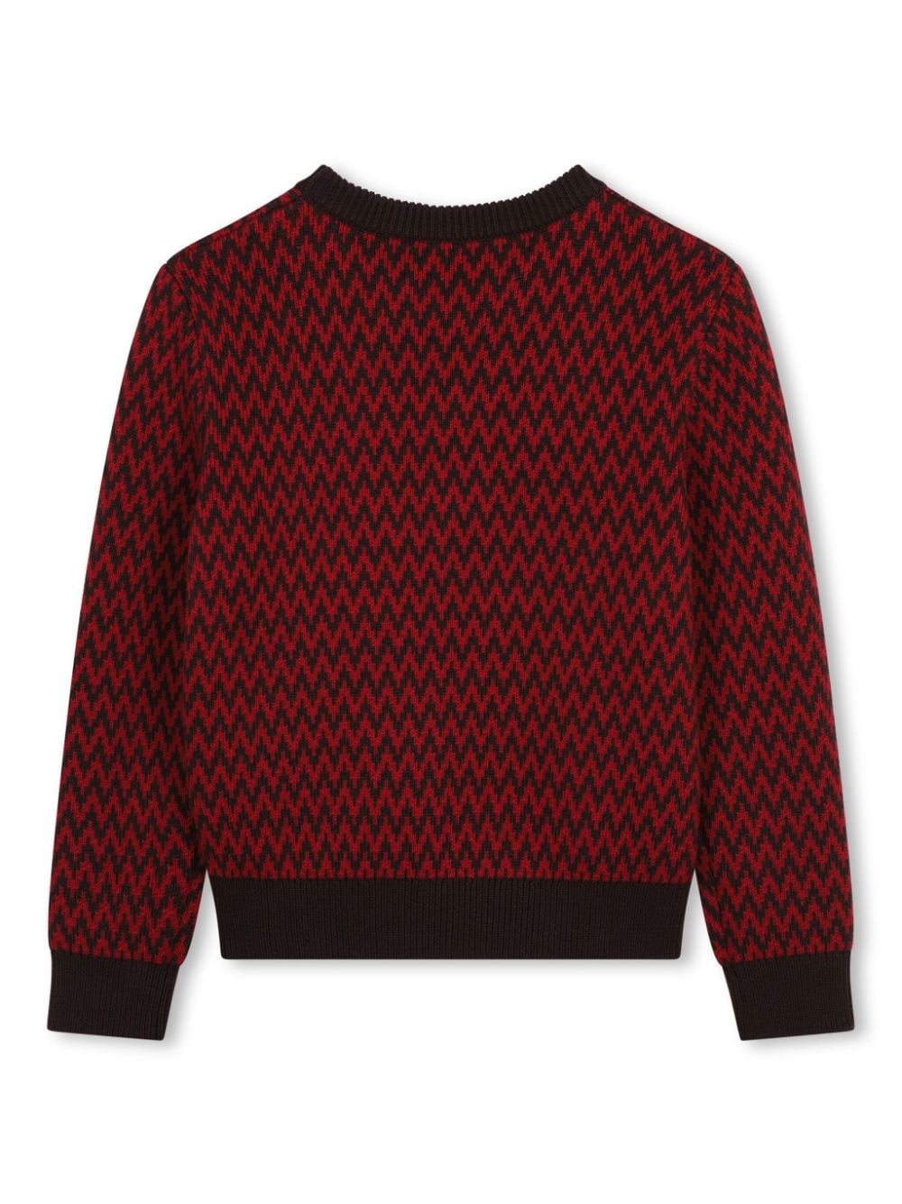 Maglione girocollo per bambino Lanvin Enfant rosso con girocollo - Rubino Kids