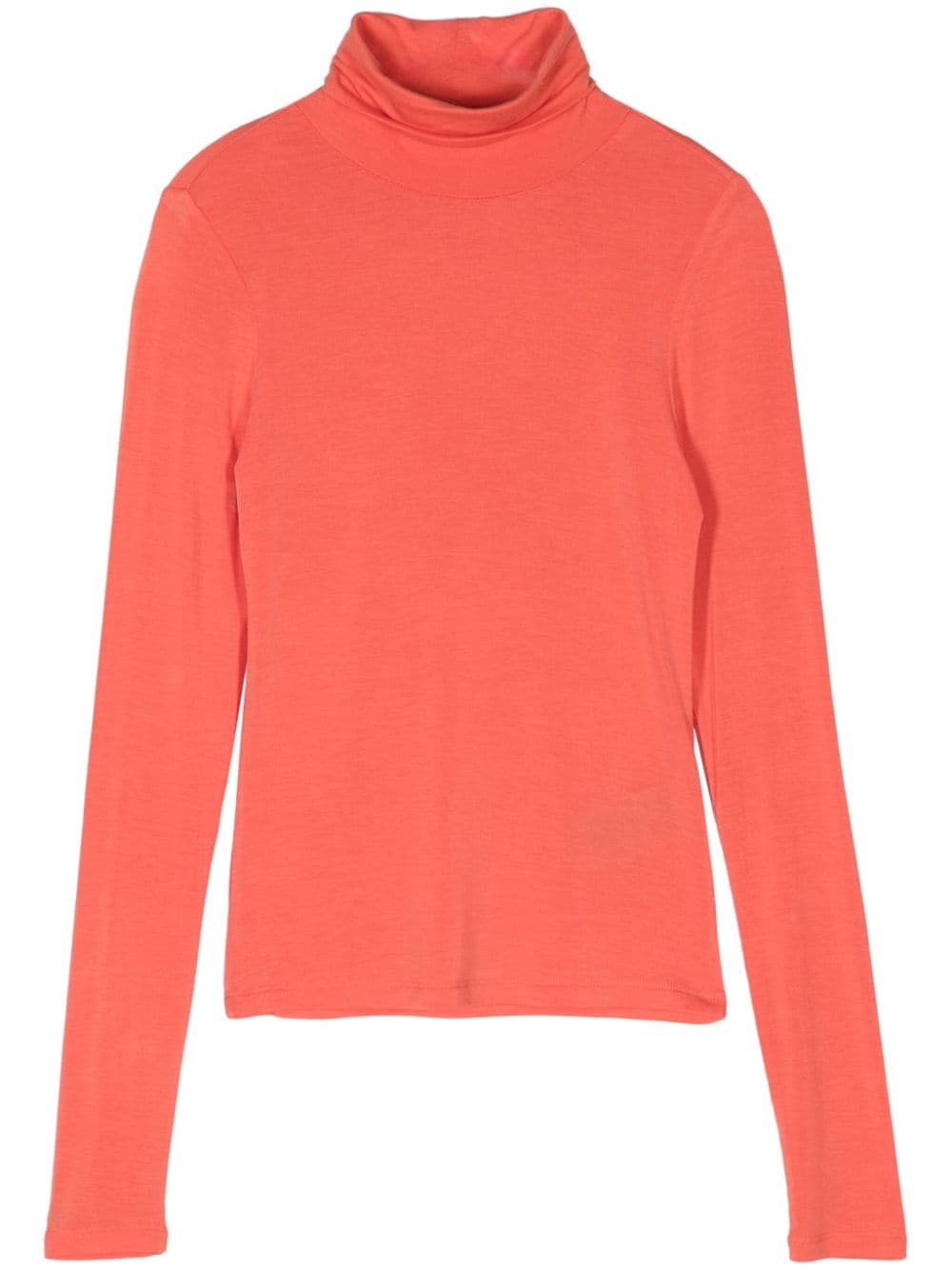 Maglione leggero per donna Scotch & Soda arancione con collo alto - Rubino Kids