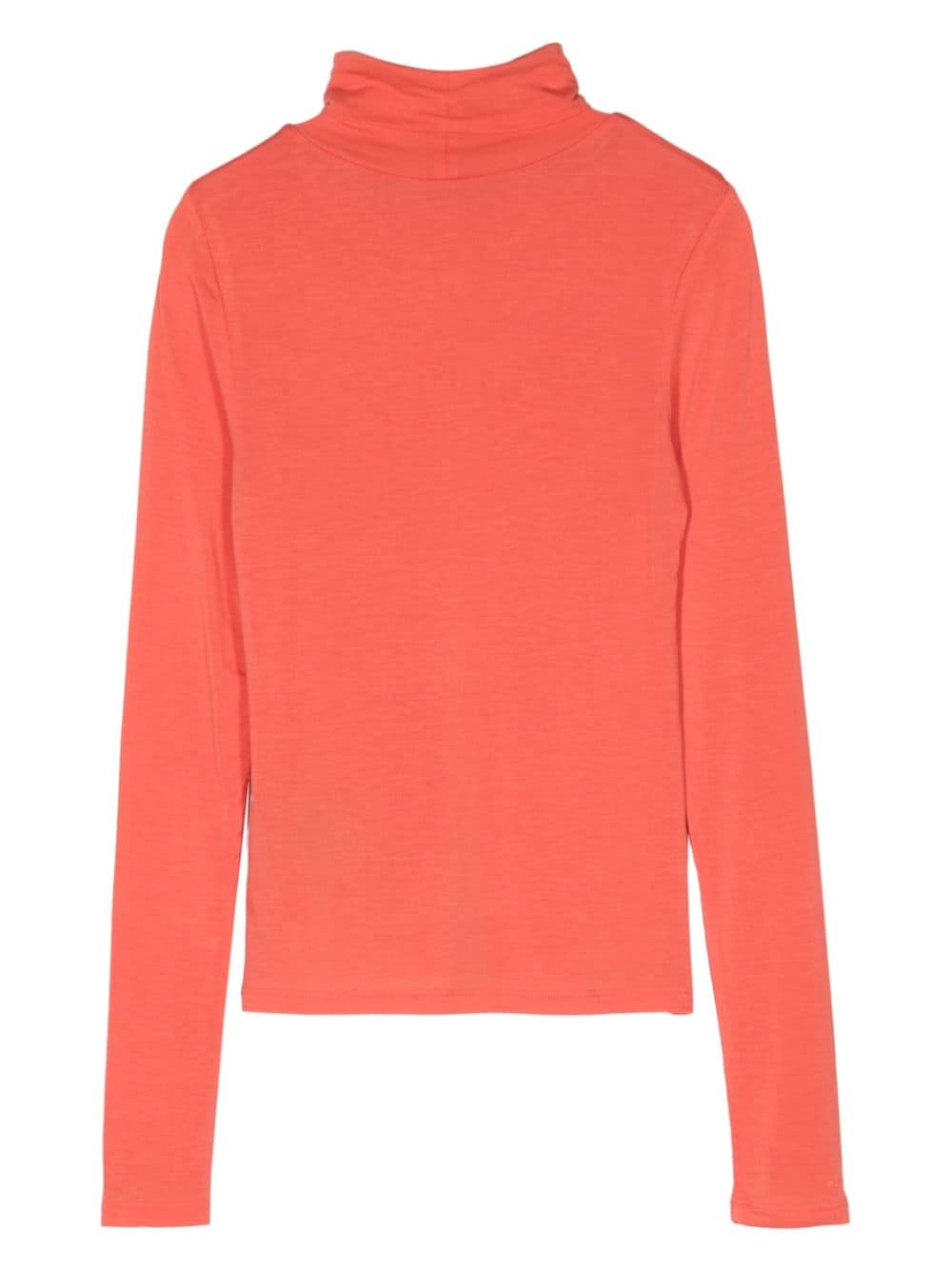 Maglione leggero per donna Scotch & Soda arancione con collo alto - Rubino Kids