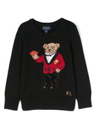 Maglione Lunar New Year Polo Bear - Rubino Kids