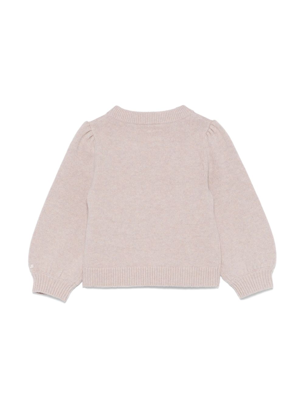 Maglione per bambina Donsje rosa con motivo gatto sul davanti - Rubino Kids