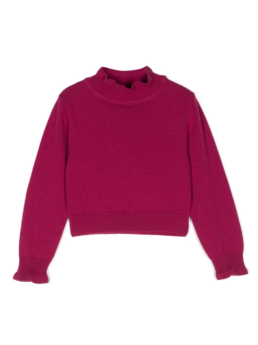 Maglione per bambina Simonetta rosso con maniche lunghe - Rubino Kids