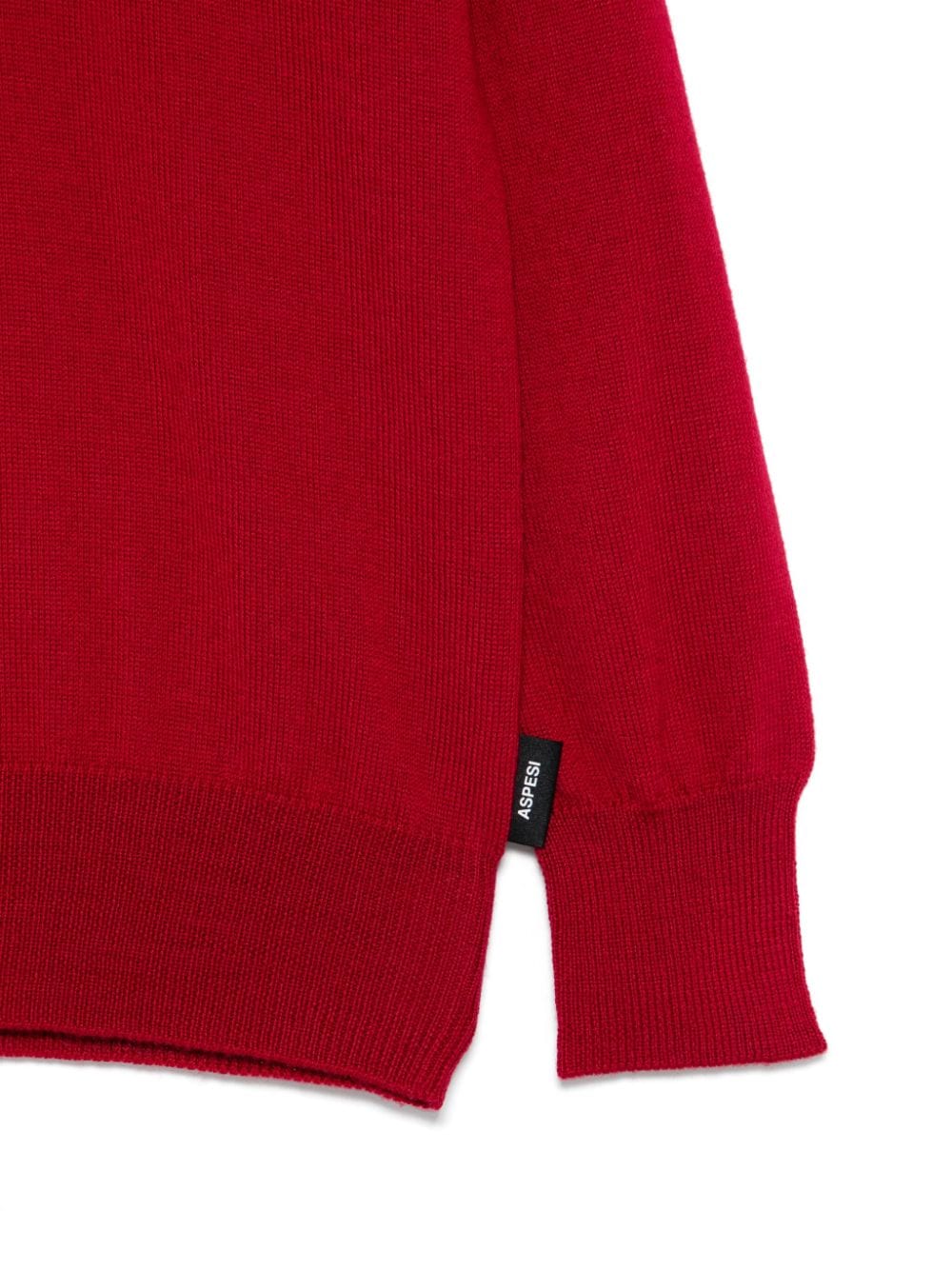 Maglione per bambino Aspesi Kids rosso a collo alto - Rubino Kids